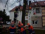 Osterbaum in Niedersachswerfen gescm&uuml;ckt (Foto: privat)