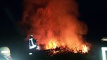 Vorzeitiges Osterfeuer (Foto: privat)