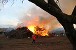 Osterfeuer &uuml;ber Krimderode 2016 (Foto: Angelo Glashagel)