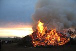 Osterfeuer &uuml;ber Krimderode 2016 (Foto: Angelo Glashagel)