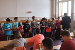Die besten Zahlenakrobaten aus den Regelschulen des Nordhäuser Kreises (Foto: Angelo Glashagel) Die besten Zahlenakrobaten aus den Regelschulen des Nordhäuser Kreises (Foto: Angelo Glashagel)