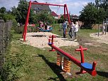 Spielplatz wurde er&ouml;ffnet (Foto: F&ouml;rderverein)