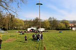 Maibaum in W&uuml;lfingerode gesetzt (Foto: Berti Voigt)