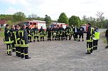 Hohensteiner Feuerwehren &uuml;bten (Foto: Mario Herting, Feuerwehr Hohenstein)