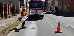 Ölspuren beseitigt (Foto: Freiwillige Feuerwehr Nordhausen-Mitte) Ölspuren beseitigt (Foto: Freiwillige Feuerwehr Nordhausen-Mitte)