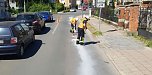 Ölspuren beseitigt (Foto: Freiwillige Feuerwehr Nordhausen-Mitte) Ölspuren beseitigt (Foto: Freiwillige Feuerwehr Nordhausen-Mitte)