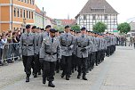 Vereidigung auf dem Marktplatz (Foto: Karl-Heinz Herrmann)