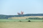 Die Sprengung einer Bombe (Foto: nnz) Die Sprengung einer Bombe (Foto: nnz)