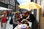 Bilder Kunstmarkt voriges Jahr (Foto: Kulturland Hainleite e.V.)