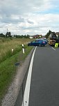 Unfall zwischen Wipperdorf und Bleicherode (Foto: privat) Unfall zwischen Wipperdorf und Bleicherode (Foto: privat)