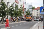 Einsatz in der Nordh&auml;user Marktpassage (Foto: Angelo Glashagel)