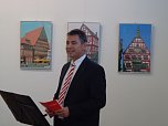 Vernissage in der Galerie der Kreissparkasse Nordhausen (Foto: Hans-Georg Backhaus)