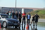 Sicherheit fängt im Kopf an - Drehtag auf dem Autodrom (Foto: Angelo Glashagel) Sicherheit fängt im Kopf an - Drehtag auf dem Autodrom (Foto: Angelo Glashagel)