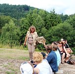 Besuch im Harzfalkenhof (Foto: Harzfalkenhof )