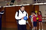 Handballtraining mit Dago Leukefeld (Foto: Wiethoff)