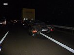 Unfall auf der Autobahn (Foto: privat)