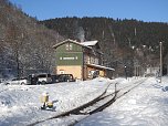 Fahrt in den Südharz: Blick in den Bahnhof Eisfelder Talmühle (Foto: Bernd Thielbeer) Fahrt in den Südharz: Blick in den Bahnhof Eisfelder Talmühle (Foto: Bernd Thielbeer)