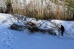 47. BUND-Einsatz im Schnee (Foto: B. Schwarzberg)