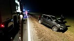 Crash auf der B 243 (Foto: Feuerwehr Liebenrode)