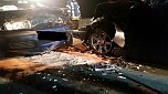 Crash auf der B 243 (Foto: Feuerwehr Liebenrode)