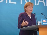 Besuch von Angela Merkel in Nordhausen (Foto: nnz, T. Soszynski, K. Knittel)
