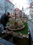 Vorbereitungen auf das Brunnenfest sind abgeschlossen (Foto: Sebastian Donnaven)