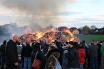 Osterfeuer in Bielen (Foto: Peter Blei)