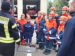 Feuerwehrnachwuchs in gemeinsamer Ausbildung (Foto: Steffen Theuerkauf)
