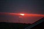Sonnenaufgang in D&auml;nemark (Foto: H. Michel)