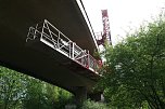Helme-Br&uuml;cke bei Sundhausen wurde heute kontrolliert (Foto: nnz)