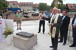 Grundsteinlegung f&uuml;r die Erweiterung des Altenpflegeheims St. Josef in Nordhausen (Foto: Angelo Glashagel)