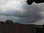 Unwetter &uuml;ber Obergebra (Foto: F. Kilian)