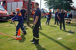 Leistungsüberprüfung bei der Jugendfeuerwehr (Foto: Sandra Witzel) Leistungsüberprüfung bei der Jugendfeuerwehr (Foto: Sandra Witzel)