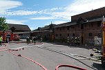 Brand in einem alten Lager (Foto: nnz)