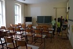 Bye, bye Oberstufe - den Beginn der Sanierung am Humboldt-Gymnasium wurde heute ausgiebig gefeiert (Foto: Angelo Glashagel)