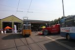 Tag der offenen T&uuml;r im Stra&szlig;enbahndepot (Foto: Angelo Glashagel)