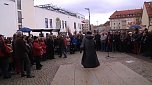 Luther-Denkmal vor der Blasii-Kirche eingeweiht (Foto: Angelo Glashagel)