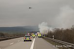 Schwerer Unfall mit get&ouml;teter Person (Foto: S. Tetzel)