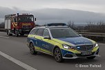 Schwerer Unfall mit get&ouml;teter Person (Foto: S. Tetzel)