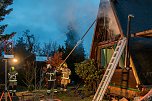 Gartenlaube brannte (Foto: privat)