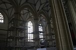 Sanierungsarbeiten im Dom zum Heiligen Kreuz (Foto: Angelo Glashagel)