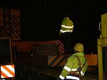 Nachtarbeit zwischen Nordhausen und Werther (Foto: nnz)