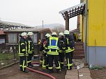 Brand in Liebenrode (Foto: Angelo Glashagel)