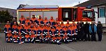 Neue Jacken f&uuml;r den Feuerwehr-Nachwuchs... (Foto: privat)