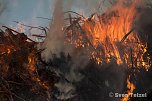 Osterfeuer in Krimderode (Foto: S. Tetzel)