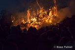 Osterfeuer in Krimderode (Foto: S. Tetzel)