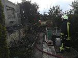 Gartenlaubenbrand in Nordhausen-Nord (Foto: S. Tetzel)