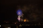 Feuerwerk auf dem Petersberg (Foto: M. Tabatt)