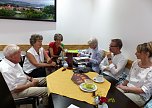 Besuch im Caf&eacute; Nikolai (Foto: Dr. Wolfgang R. Pientka)