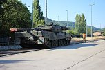 Panzer in Richtung Litauen verladen (Foto: Karl-Heinz Herrmann)